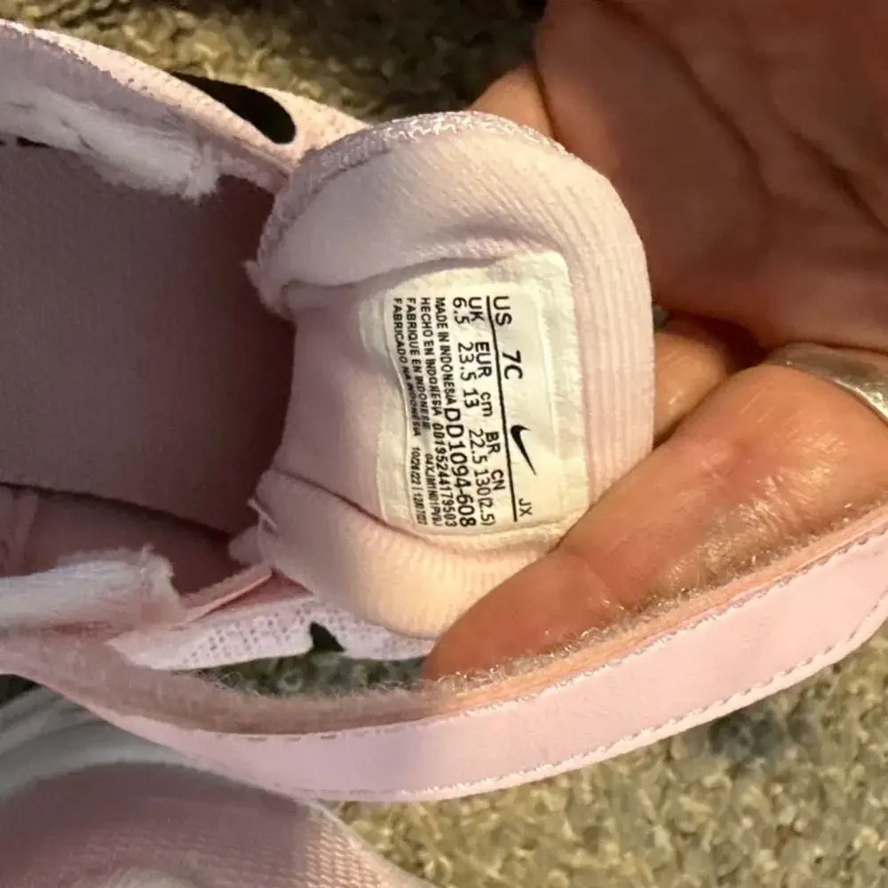 Nike Revolution 6 Toddler Shoes Pink Foam/Black DD1094-608